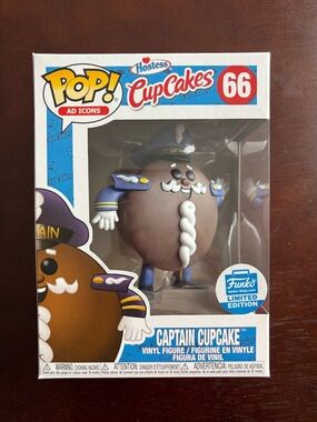 Funko Hostess POP! Ad Icons Captain Cupcake Exclusive #66